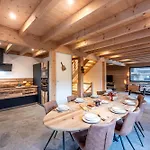 シャレー L'echappee Belle, Luxury With And Sauna *