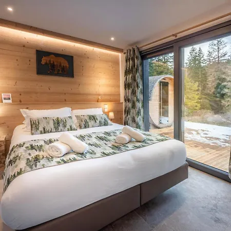 L'echappée Belle, Luxury With Spa&sauna Chalet *