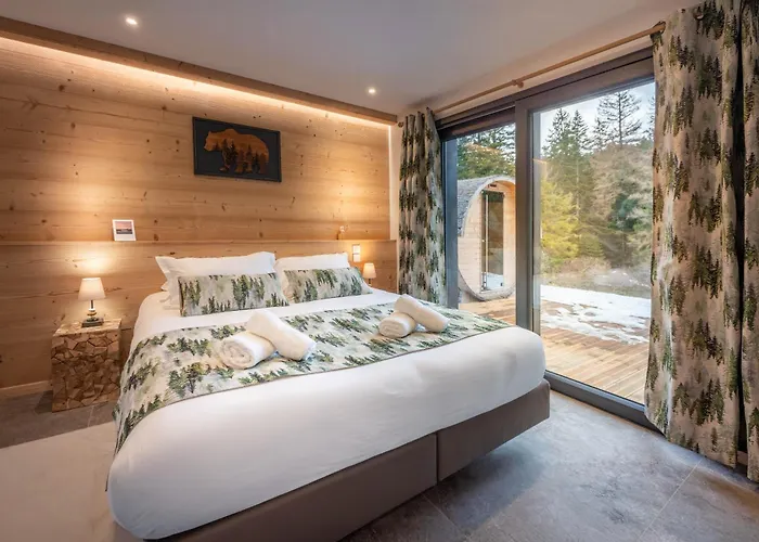 L'echappee Belle, Luxury With And Sauna Chalet *