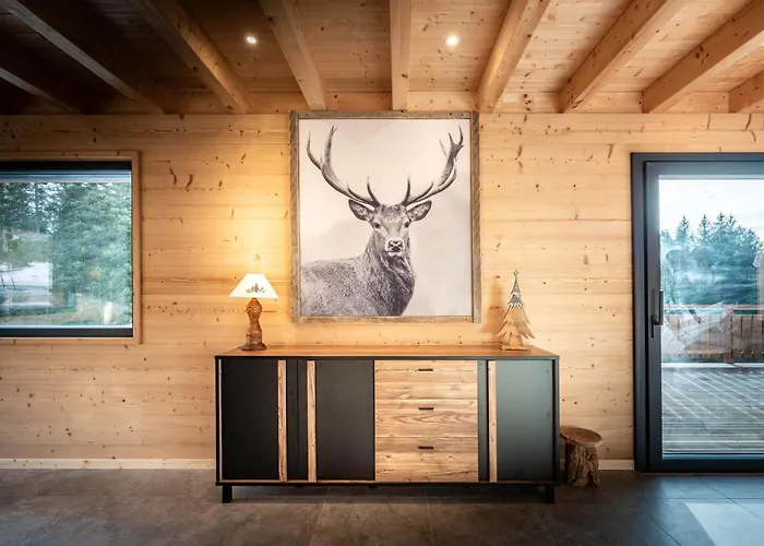 L'echappee Belle, Luxury With And Sauna Chalet *