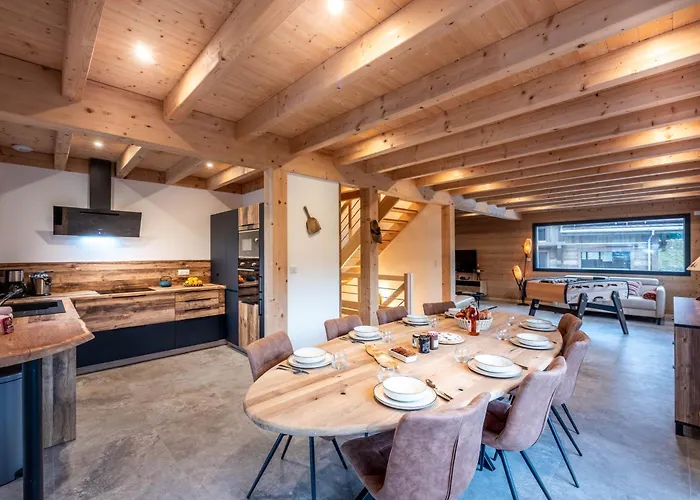 Chalet L'echappee Belle, Luxury With And Sauna *