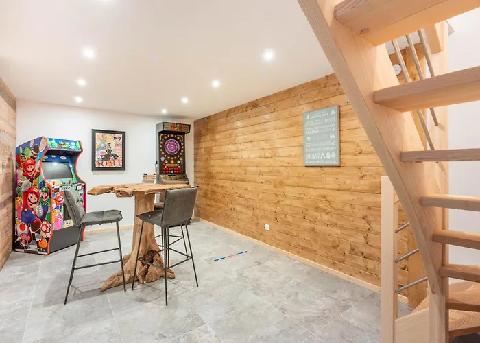 Chalet L'echappee Belle, Luxury With And Sauna